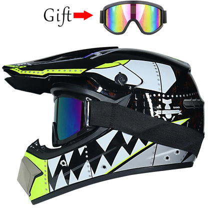 Casco da Motocross per Bambini Casco Fuoristrada BMX Downhill AM DH