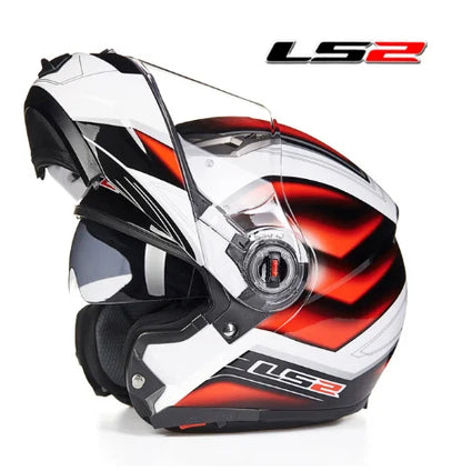 Casco Moto Modulare LS2 FF370 Doppia Visiera Unisex Adulto ABS