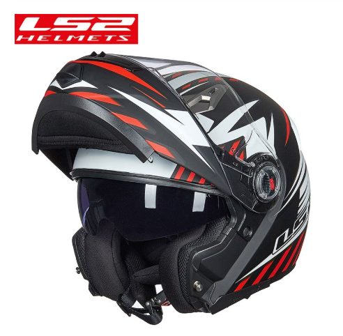 Casco Moto Modulare LS2 FF370 Doppia Visiera Unisex Adulto ABS