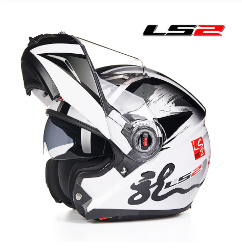 Casco Moto Modulare LS2 FF370 Doppia Visiera Unisex Adulto ABS