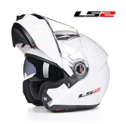 Casco Moto Modulare LS2 FF370 Doppia Visiera Unisex Adulto ABS
