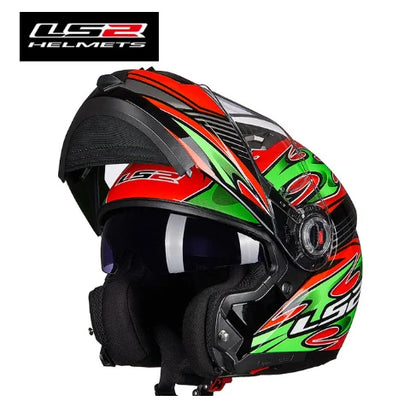 Casco Moto Modulare LS2 FF370 Doppia Visiera Unisex Adulto ABS