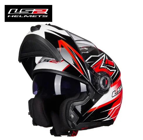 Casco Moto Modulare LS2 FF370 Doppia Visiera Unisex Adulto ABS