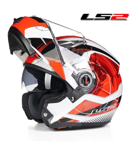 Casco Moto Modulare LS2 FF370 Doppia Visiera Unisex Adulto ABS
