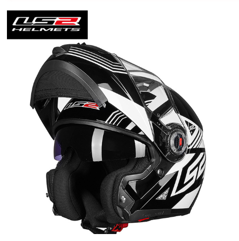 Casco Moto Modulare LS2 FF370 Doppia Visiera Unisex Adulto ABS