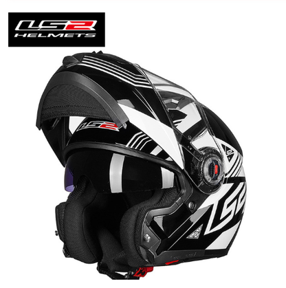 Casco Moto Modulare LS2 FF370 Doppia Visiera Unisex Adulto ABS
