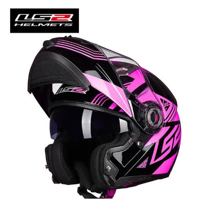 Casco Moto Modulare LS2 FF370 Doppia Visiera Unisex Adulto ABS