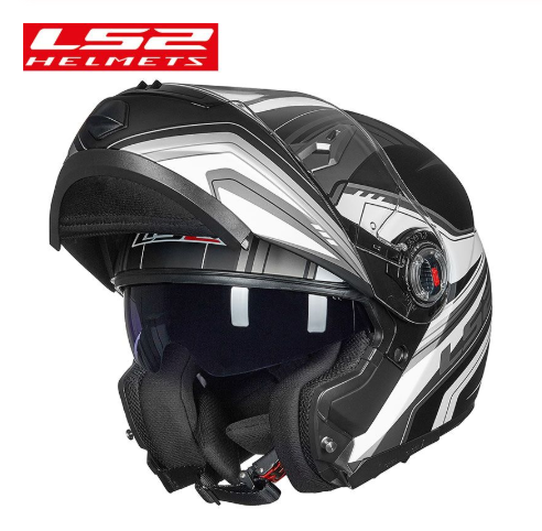 Casco Moto Modulare LS2 FF370 Doppia Visiera Unisex Adulto ABS