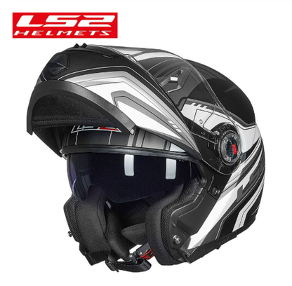 Casco Moto Modulare LS2 FF370 Doppia Visiera Unisex Adulto ABS
