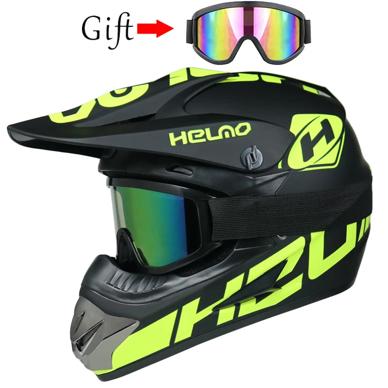 Casco da Motocross per Bambini Casco Fuoristrada BMX Downhill AM DH