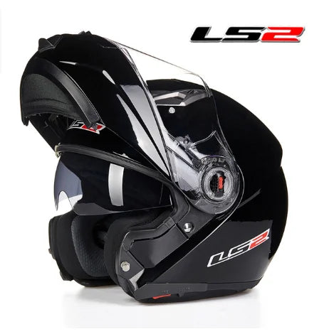 Casco Moto Modulare LS2 FF370 Doppia Visiera Unisex Adulto ABS