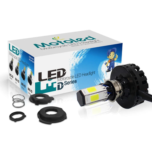 Faro LED Moto COB 6000LM Raffreddamento a Ventola IP67