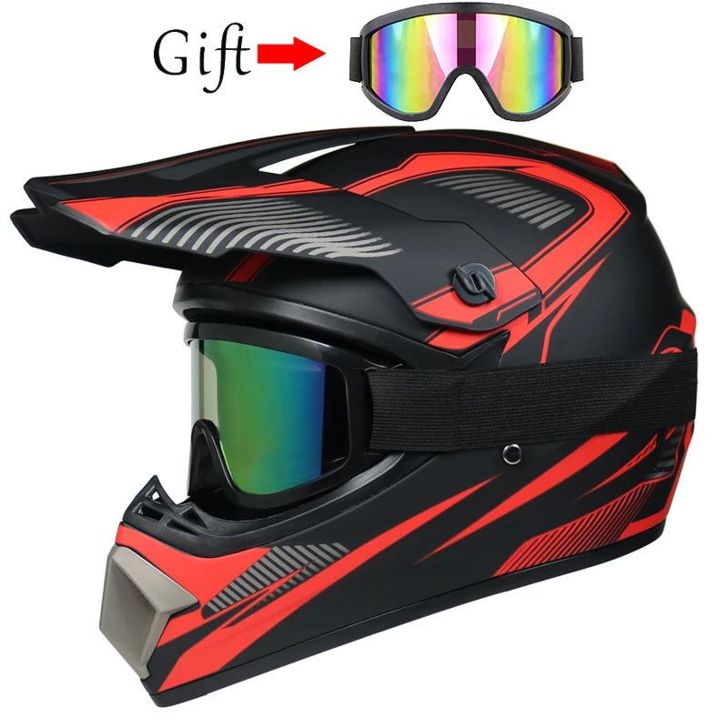 Casco da Motocross per Bambini Casco Fuoristrada BMX Downhill AM DH