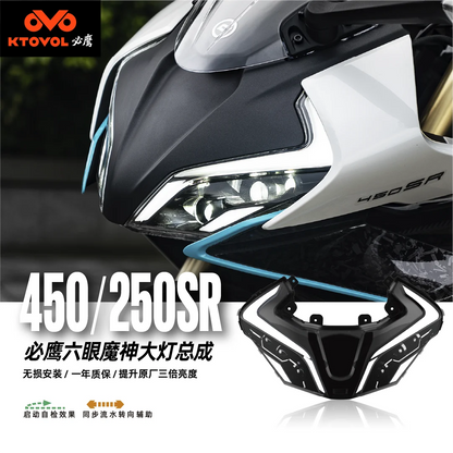 Fanale Anteriore LED per CFMOTO 250SR 450SR