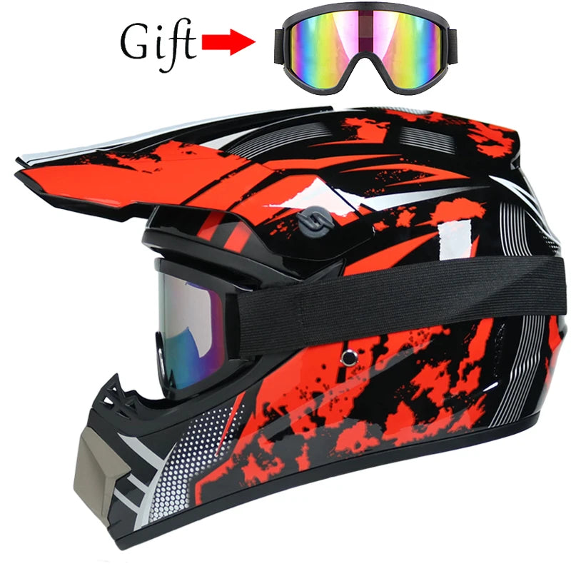 Casco da Motocross per Bambini Casco Fuoristrada BMX Downhill AM DH