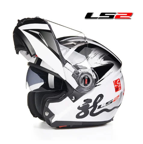 Casco Moto Modulare LS2 FF370 Doppia Visiera Unisex Adulto ABS