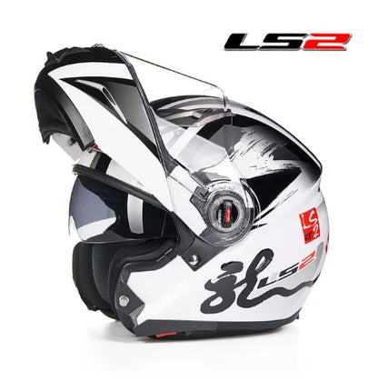 Casco Moto Modulare LS2 FF370 Doppia Visiera Unisex Adulto ABS