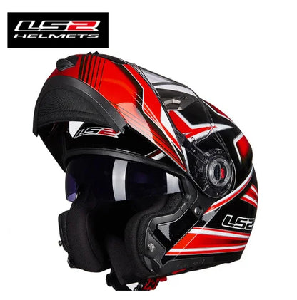 Casco Moto Modulare LS2 FF370 Doppia Visiera Unisex Adulto ABS