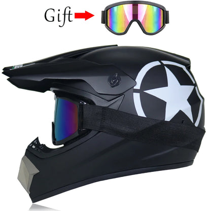 Casco da Motocross per Bambini Casco Fuoristrada BMX Downhill AM DH