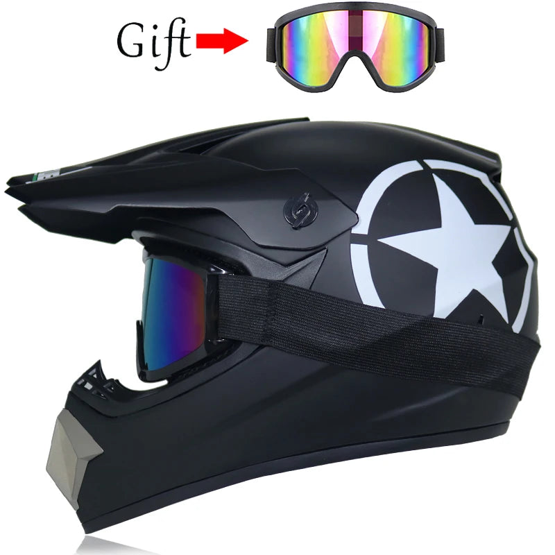 Casco da Motocross per Bambini Casco Fuoristrada BMX Downhill AM DH