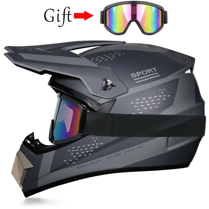 Casco da Motocross per Bambini Casco Fuoristrada BMX Downhill AM DH